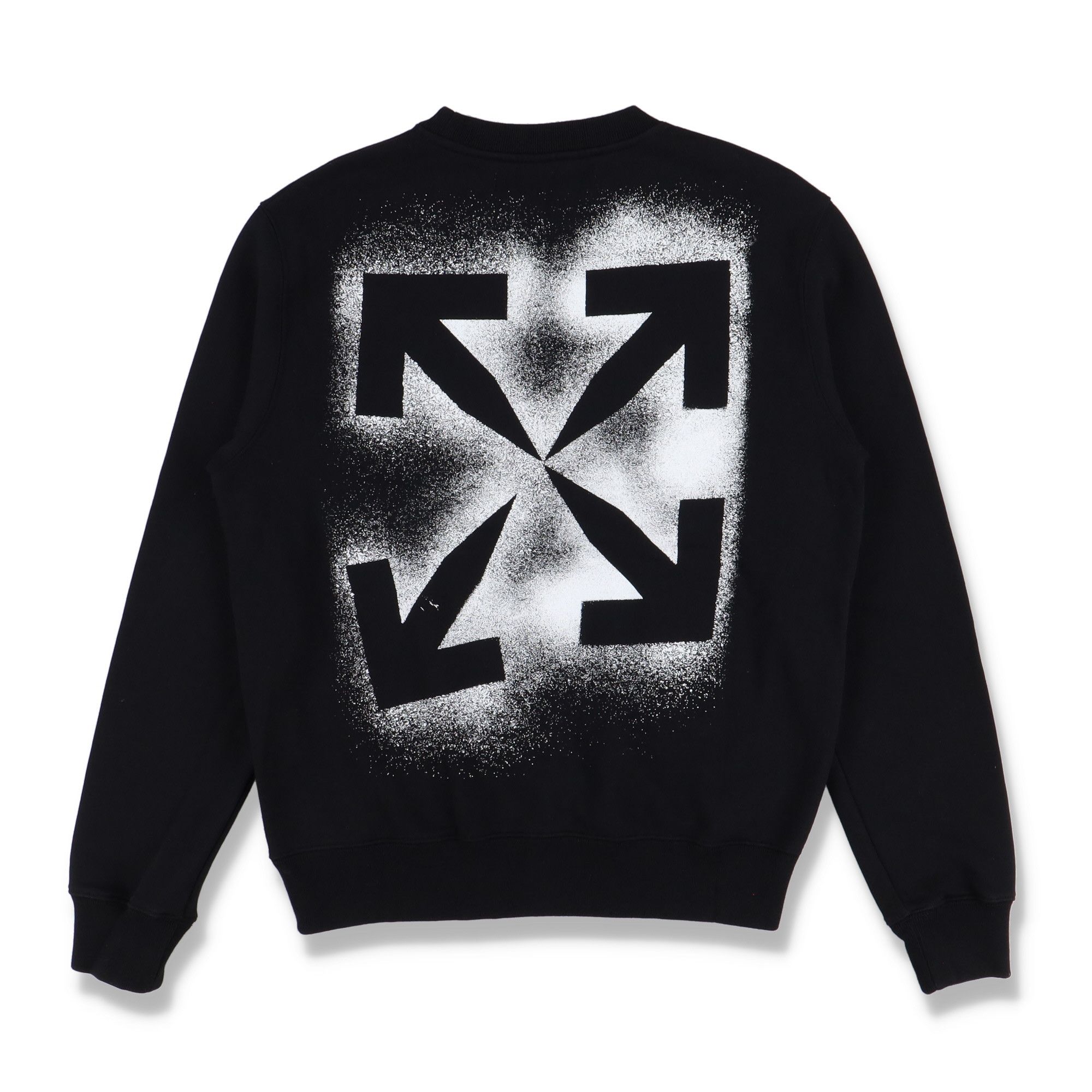 Off-White Black Stencil Arrows Logo Sweatshirt Size US XL / EU 56 / 4 - 1 Thumbnail