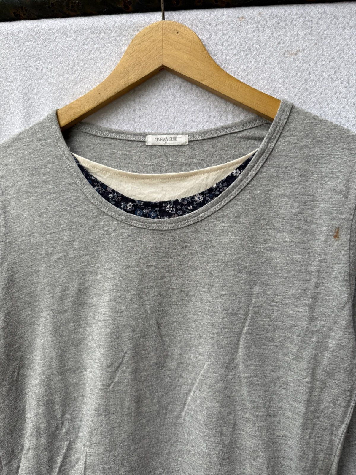 Japanese Brand Cinema club japanese double layers longsleeve Size US S / EU 44-46 / 1 - 3 Thumbnail