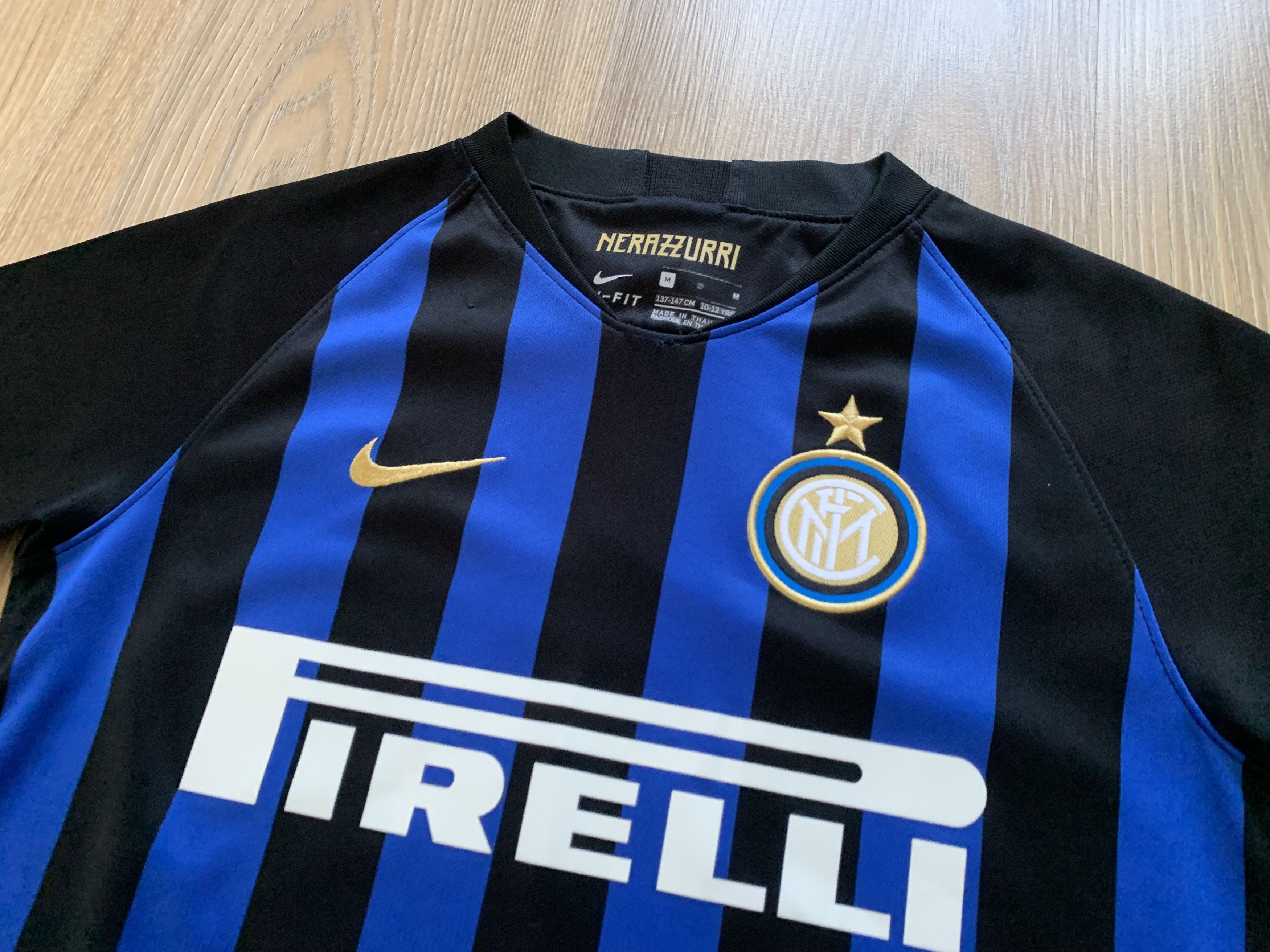 Nike Nike Inter Milan Home Football Jersey Junior Kids 2018/19 Size US XXS / EU 40 - 4 Thumbnail