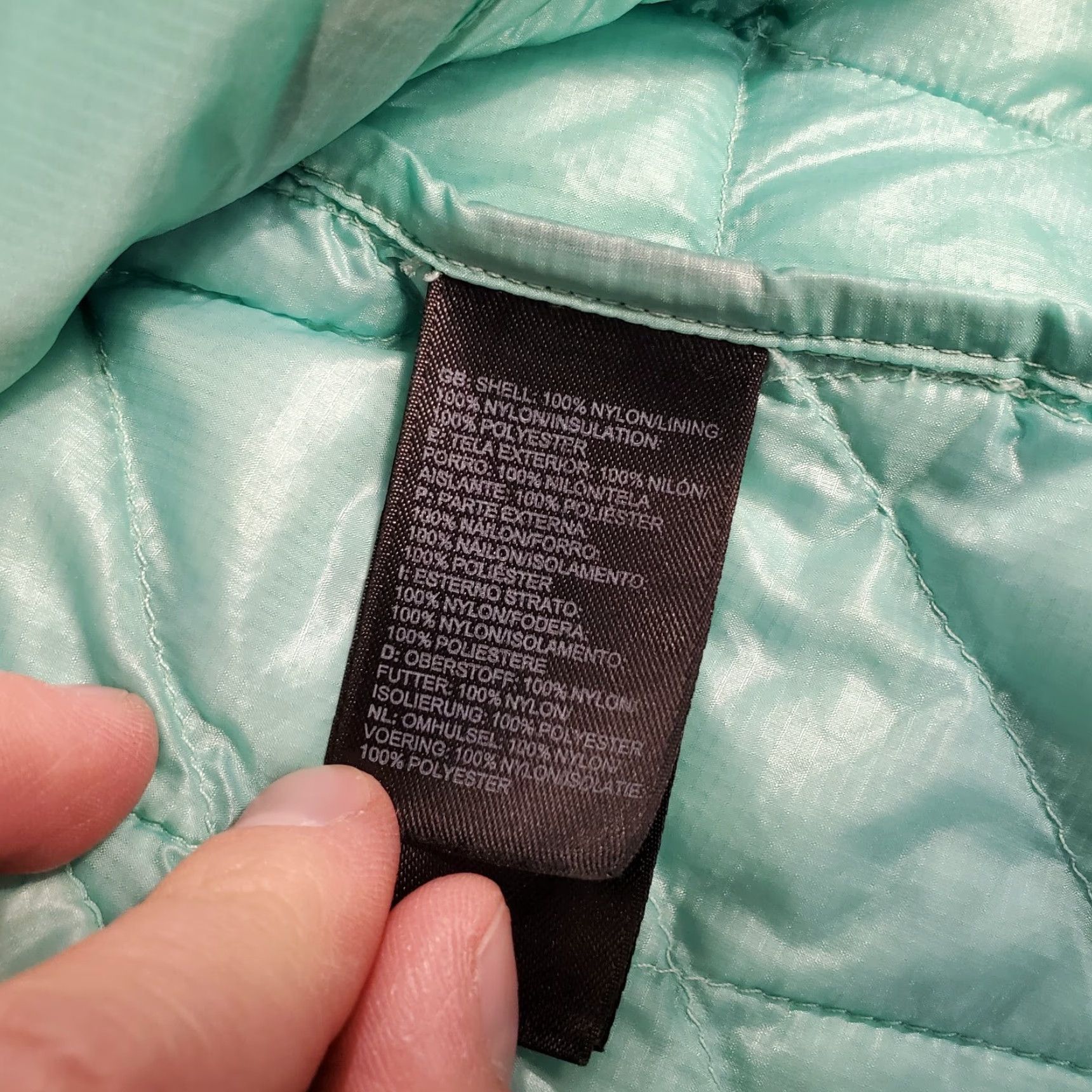 The North Face The North Face Jacket Womens Small Green Thermoball Puffer Quilted Windbreaker Womens Size S / US 4 / IT 40 - 4 Thumbnail