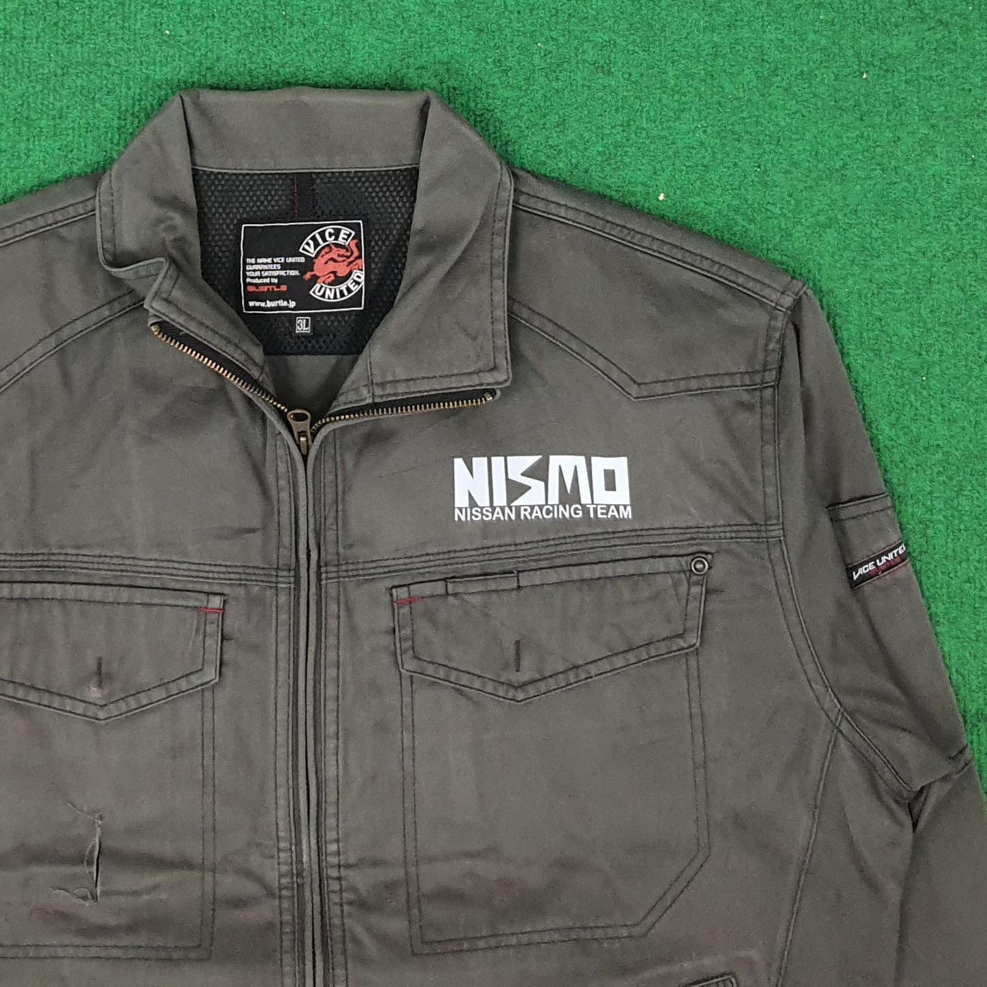 Japanese Brand × Vintage Vintage NISMO Nissan Racing Team Motorsports Jacket C222N23 Size US L / EU 52-54 / 3 - 4 Thumbnail