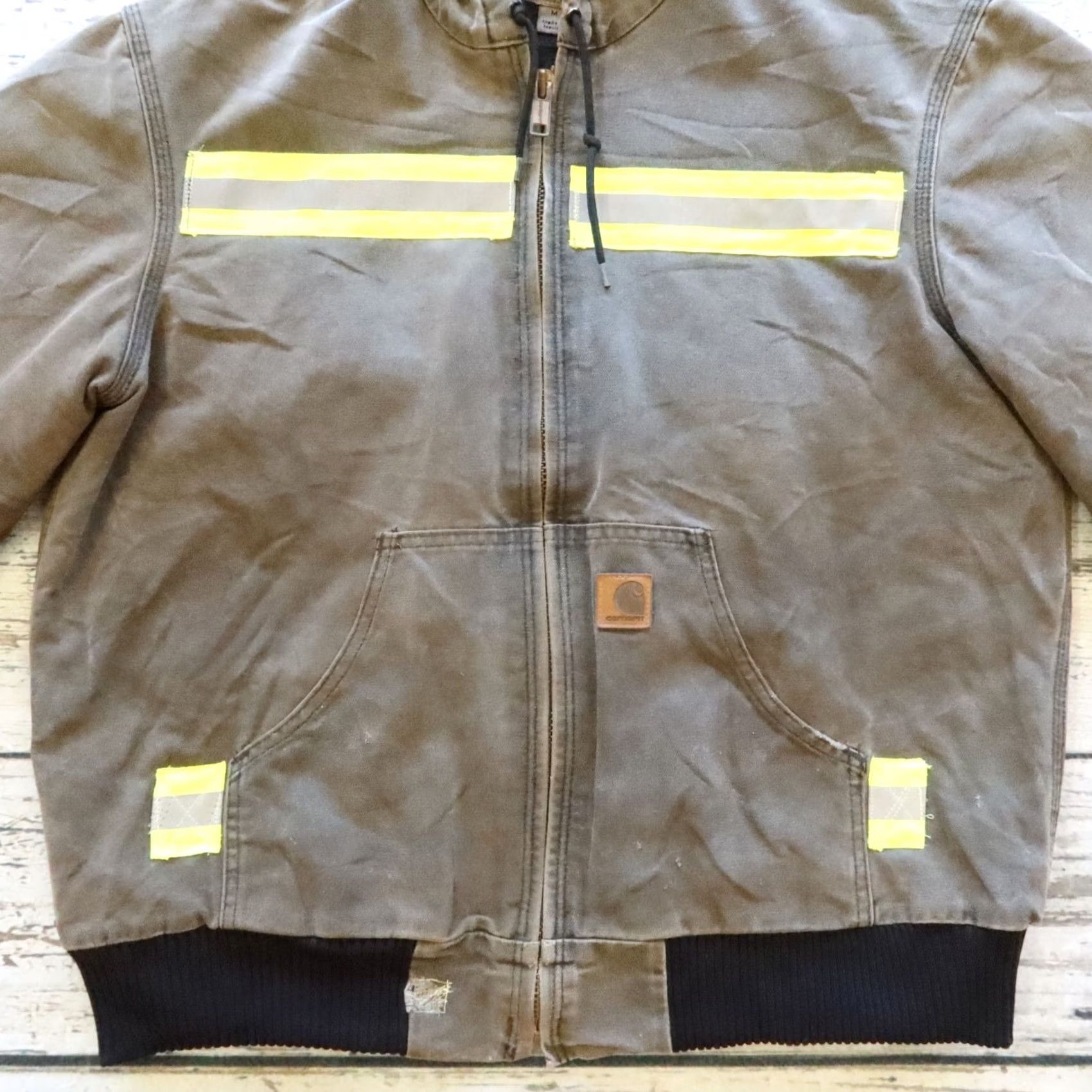Carhartt VINTAGE Carhartt Hooded Jacket Green M Mens Jacket Size US M / EU 48-50 / 2 - 3 Thumbnail