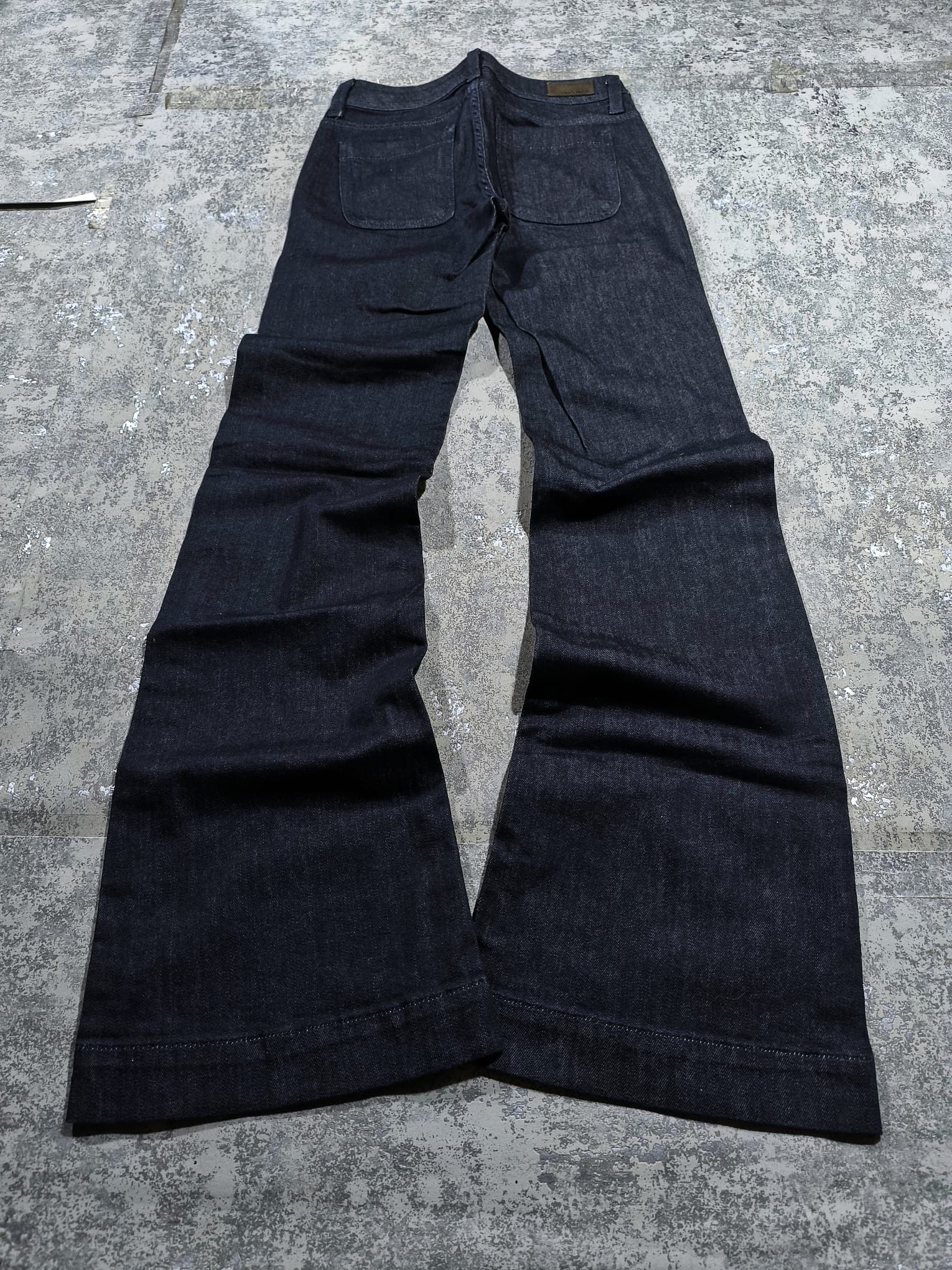 Hysteric Glamour super flared lowrise indigo denim jeans Size 28" / US 6 / IT 42 - 2 Thumbnail