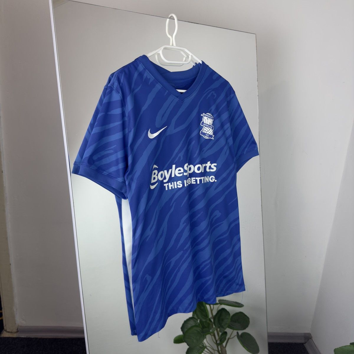 Nike Birmingham City 2021/22 Home Football T-shirt Jersey Size US XL / EU 56 / 4 - 1 Thumbnail