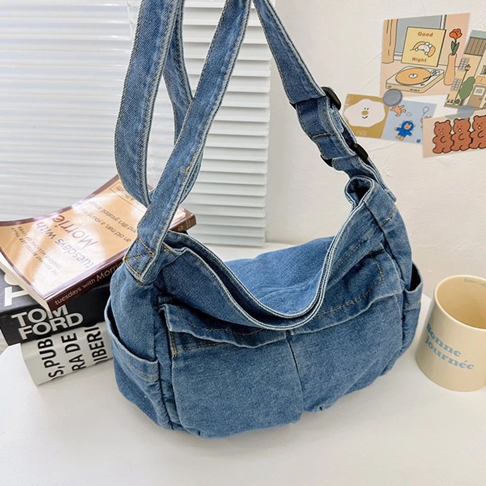 Other Denim Vintage Messenger Bag Size ONE SIZE - 3 Thumbnail