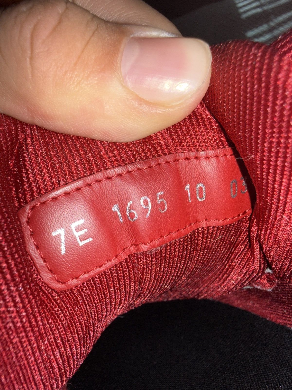 Fendi Black/ red fendi Size US 10 / EU 43 - 7 Thumbnail
