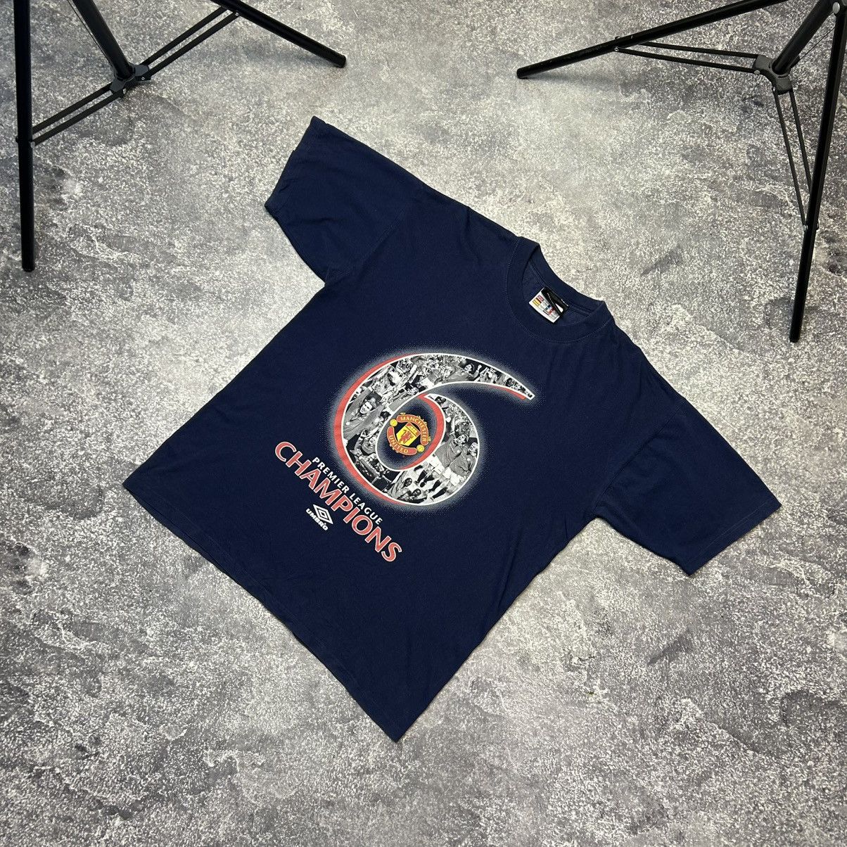 Umbro Vintage Umbro Manchester United 90’s Soccer graphic tee Size US L / EU 52-54 / 3 - 1 Thumbnail