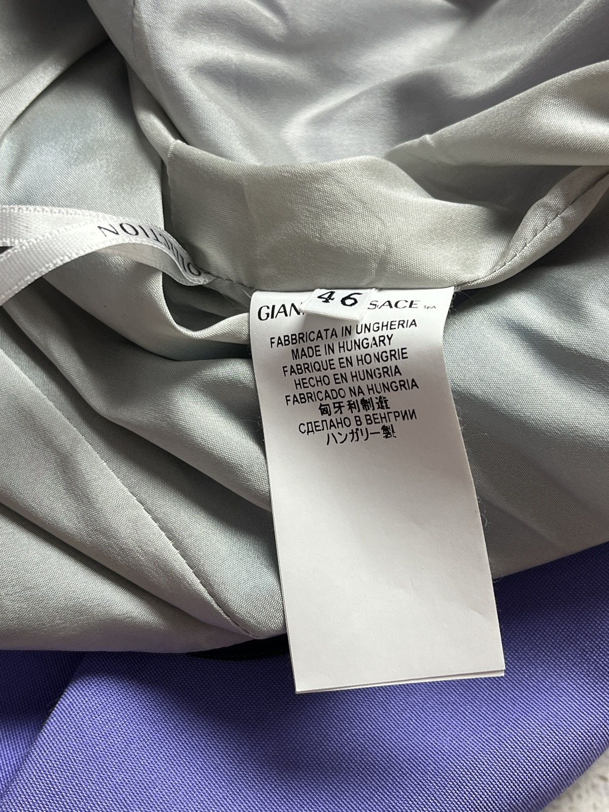 Versace Versace Collection Sleeveless Dress Lined Lavender Size L / US 10 / IT 46 - 6 Thumbnail