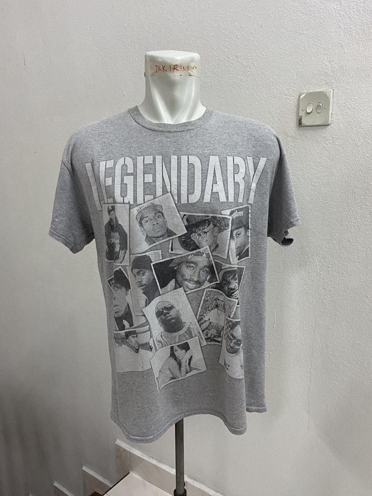 Rap Tees LEGENDARY HIP HOP ARTIST TEE Size L / US 10 / IT 46 - 2 Thumbnail