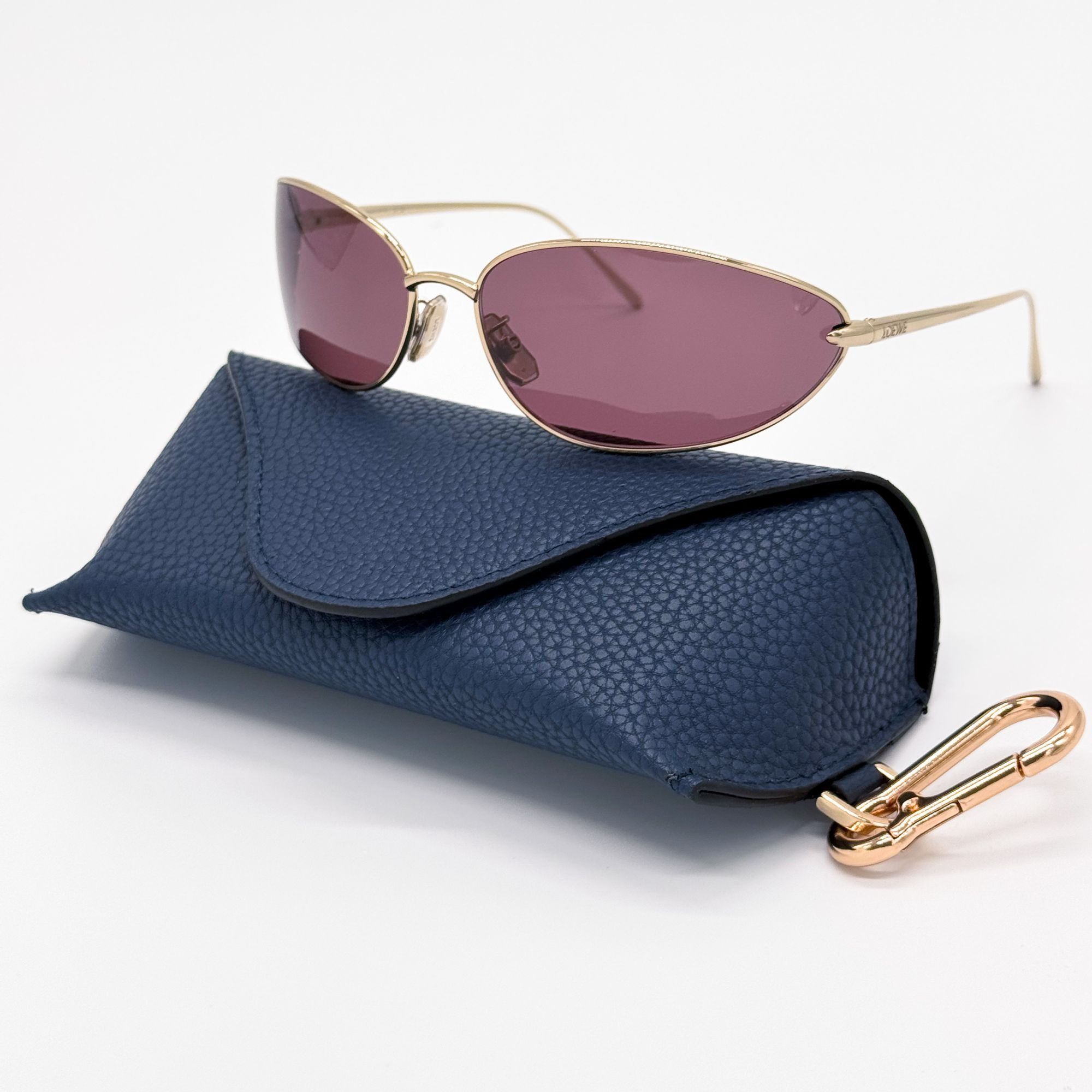 Loewe NEW LOEWE SUNGLASSES LW40164U 32U GOLD/RED UNISEX EYEWEAR Size ONE SIZE - 1 Thumbnail