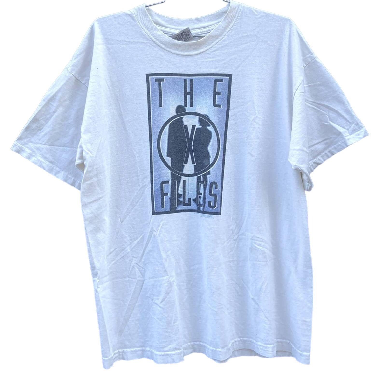 Vintage VTG X-Files T-Shirt— Very rare! Size US XL / EU 56 / 4 - 1 Thumbnail