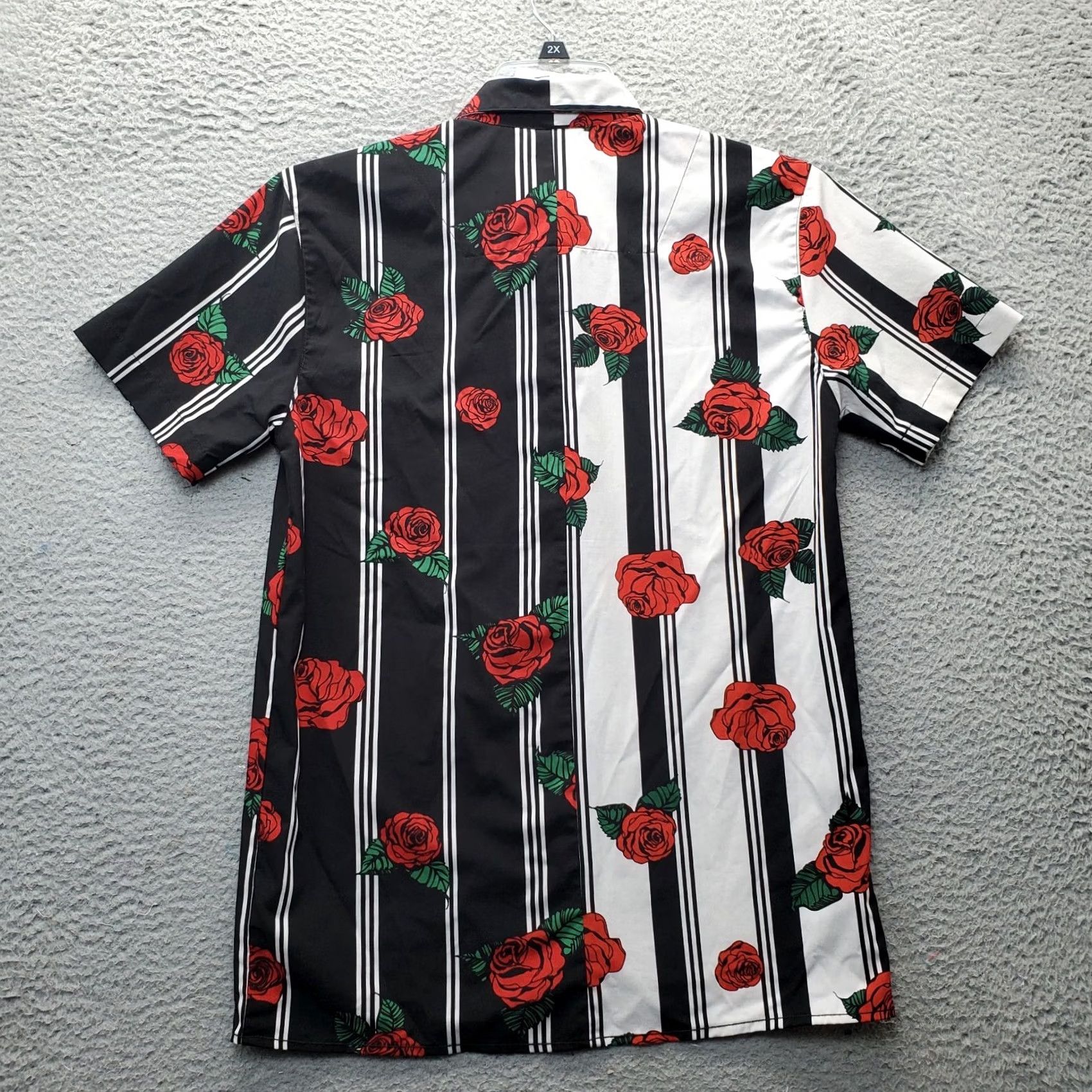 Vintage Drill Clothing Mens S Multi Flower Print Stretch Button-Down Shirt Size US S / EU 44-46 / 1 - 2 Thumbnail