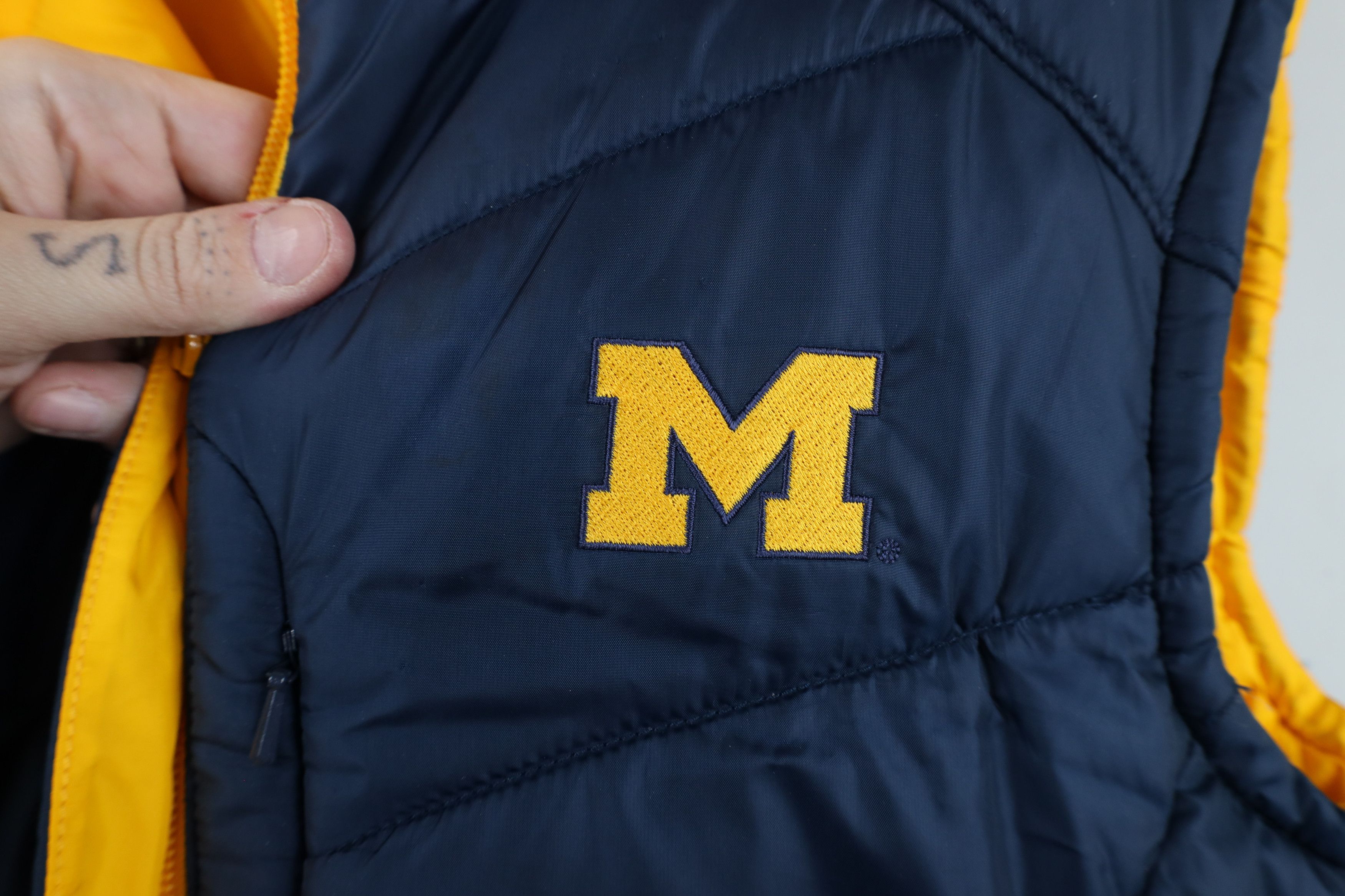 Columbia × Vintage Vintage Columbia Reversible University of Michigan Jacket Size M / US 6-8 / IT 42-44 - 15 Thumbnail