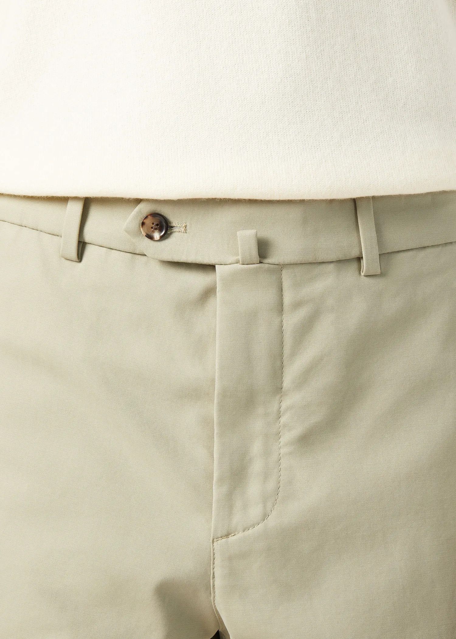 Loro Piana os11x0326 FAO8422 Carlo Pant in Herbal Balm Size US 32 / EU 48 - 5 Thumbnail