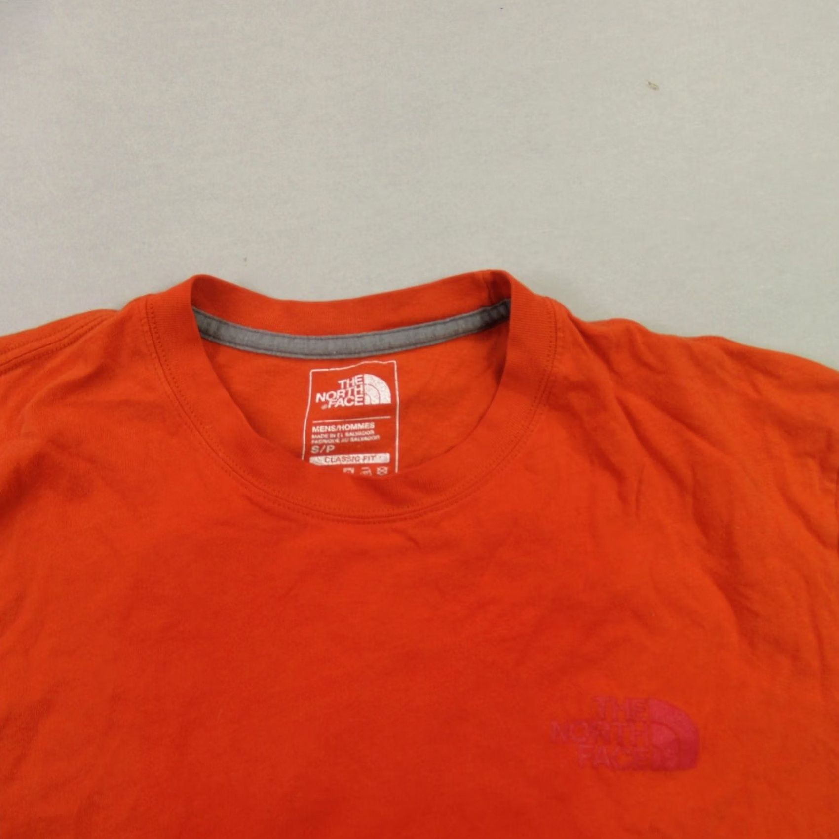 The North Face The North Face Sweater Mens Small Long Sleeve Pullover Orange Crew Neck Classic Fit Size US S / EU 44-46 / 1 - 3 Thumbnail