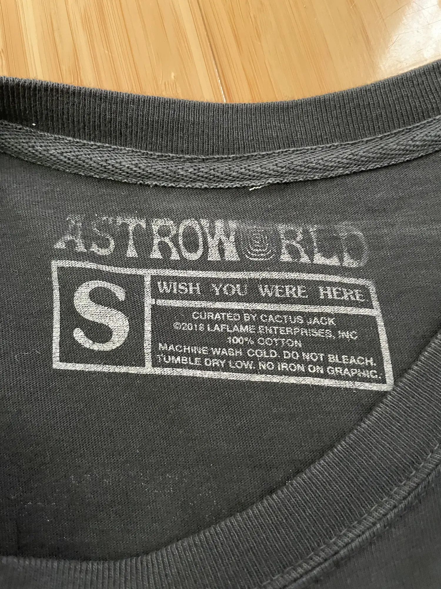 Travis Scott I Went To Astroworld Black Tee Size US S / EU 44-46 / 1 - 3 Thumbnail