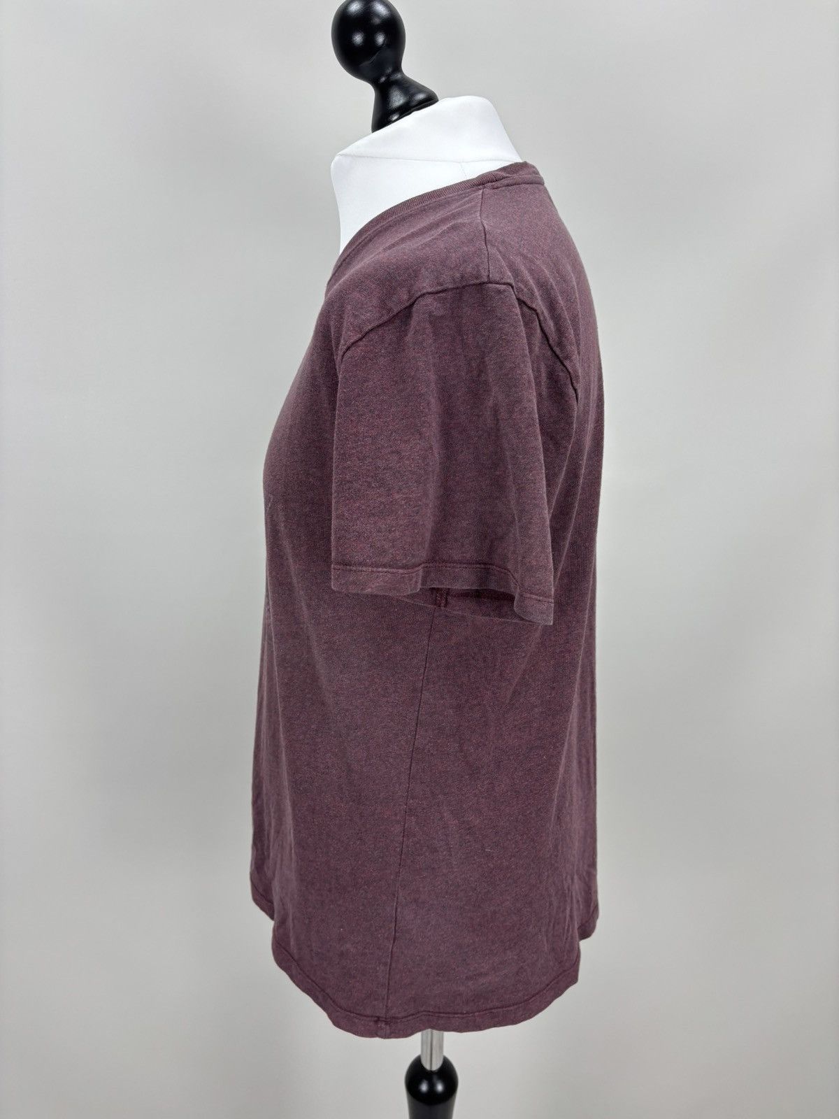 Maison Kitsune Mens t shirt Maison Kitsune Size L Color Burgundy Size US L / EU 52-54 / 3 - 7 Thumbnail