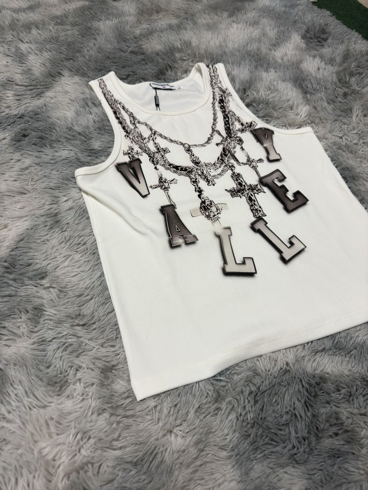 Vale Vale Forever Chain Tank Top White Size US L / EU 52-54 / 3 - 1 Thumbnail