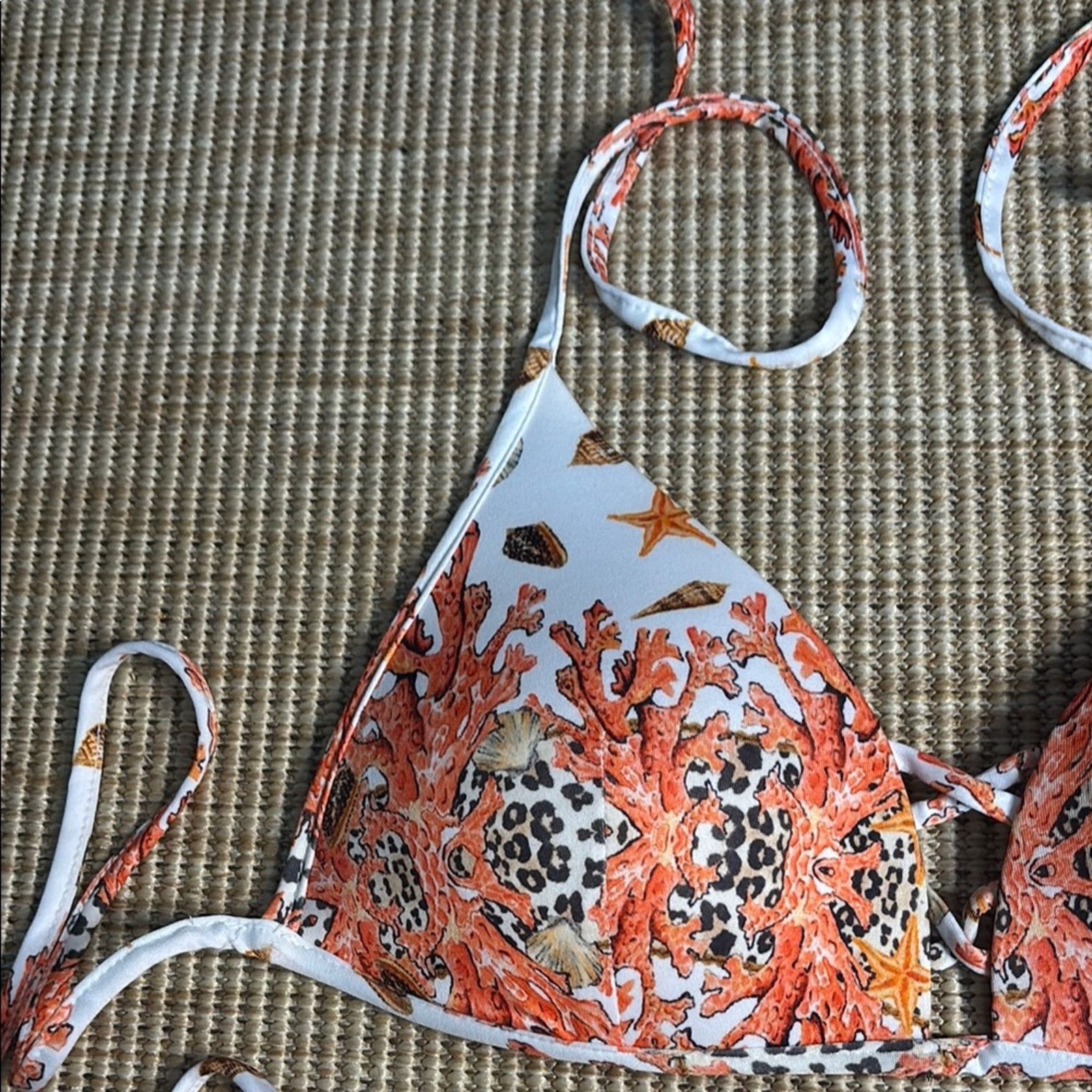 Other NWT Antica Sartoria Positano Vibrant Print Bikini Set L Size ONE SIZE - 3 Thumbnail