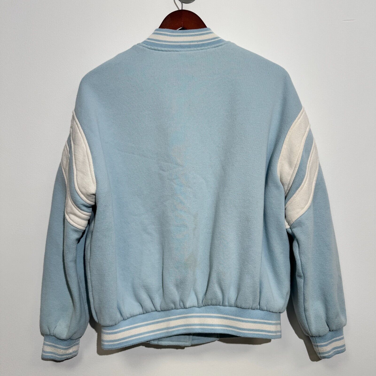 Vintage Vintage Unisex Baby Blue Cotton Jacket Size S Regular Fit Size US S / EU 44-46 / 1 - 8 Thumbnail