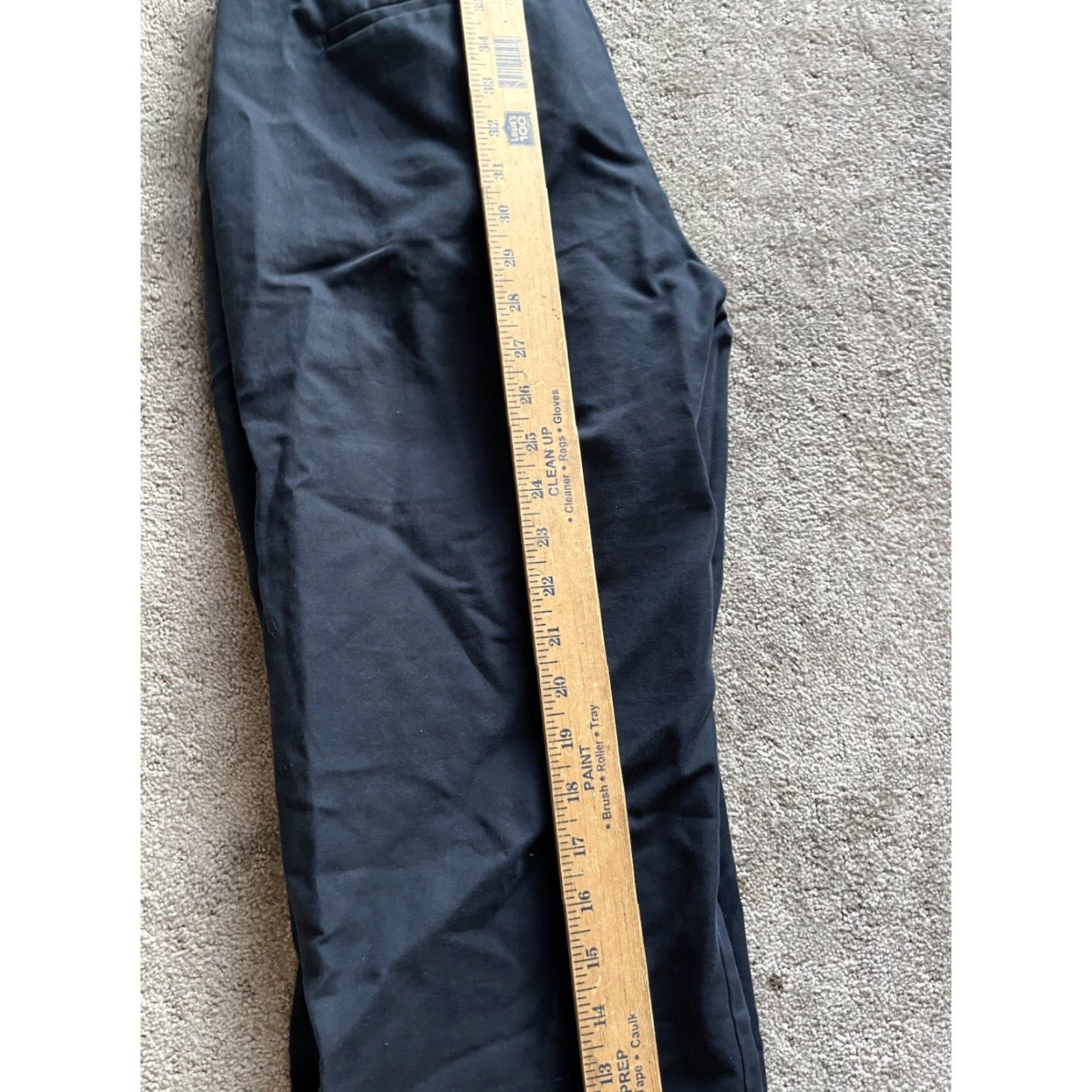 Banana Republic Banana Republic Pants Women 10S Martin-Fit Cotton Blend Blue Navy Dress Pants Flat Front Pockets Zipper Button Classic 10S Regular Knit Size 32" / US 10 / IT 46 - 6 Thumbnail