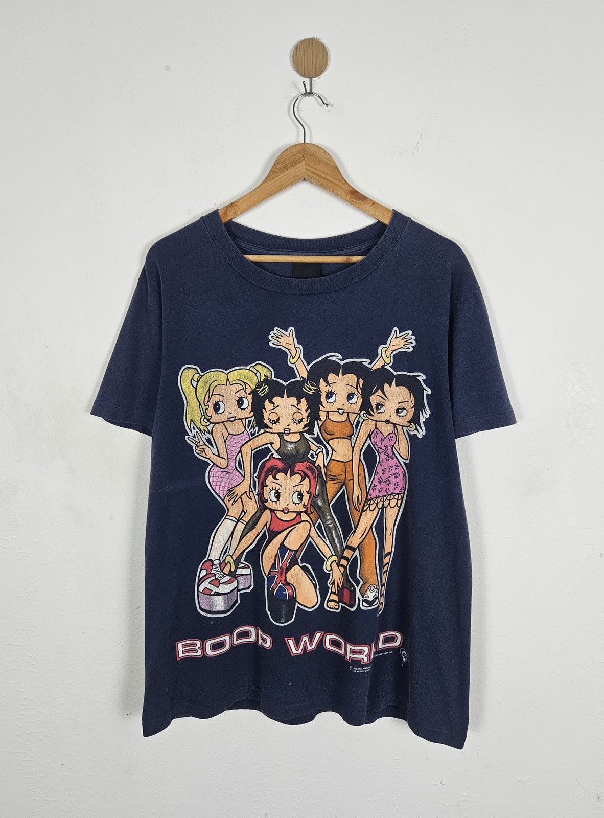 Vintage Vintage Betty Boop Spice Girl Girl Power parody shirt Size US L / EU 52-54 / 3 - 1 Thumbnail