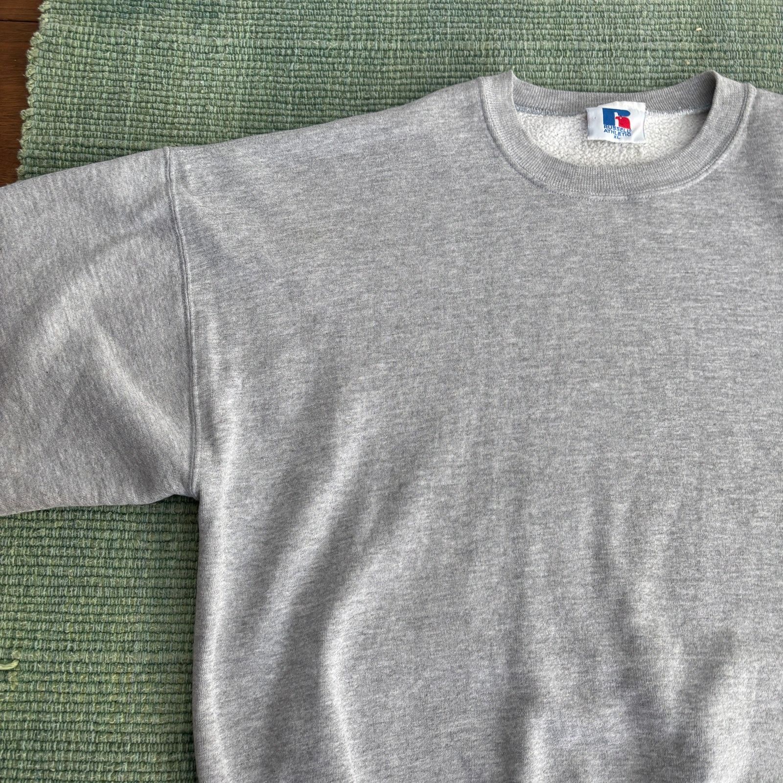 Russell Athletic Vintage 1980s blank gray Russell Athletic sweatshirt size XL Size US XL / EU 56 / 4 - 3 Thumbnail