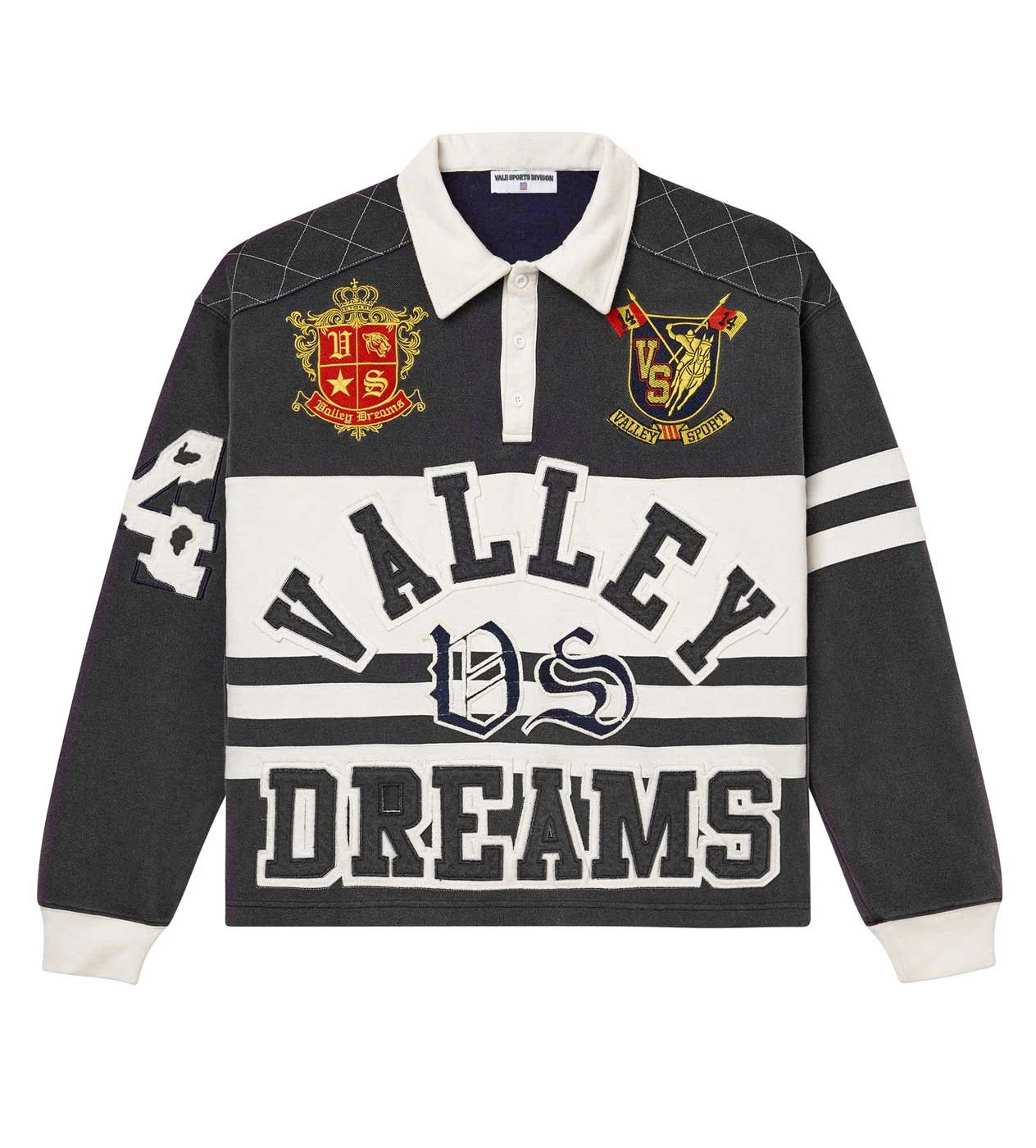 Vale Forever Dreams Rugby L/S Tee Black Size US XL / EU 56 / 4 - 1 Thumbnail