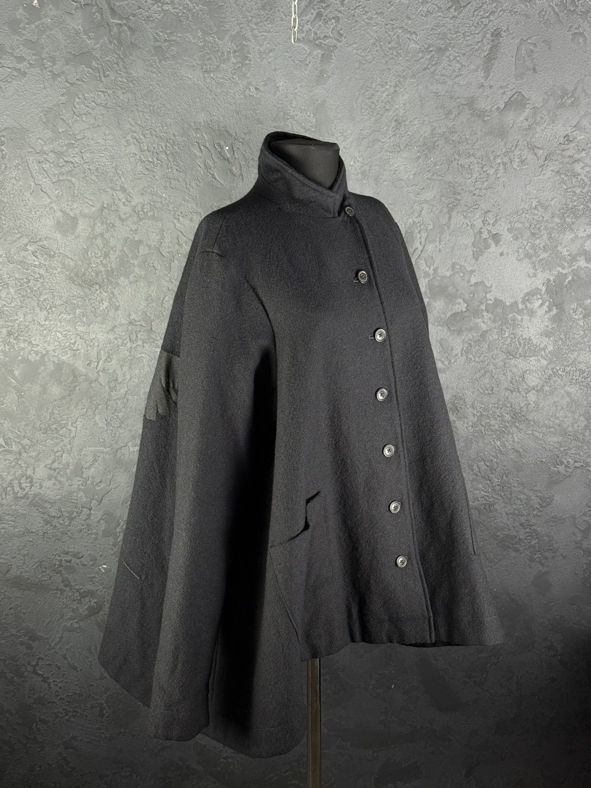 Rundholz RUNDHOLZ Avant-Garde Black Wool Jacket Oversized Size M / US 6-8 / IT 42-44 - 11 Thumbnail