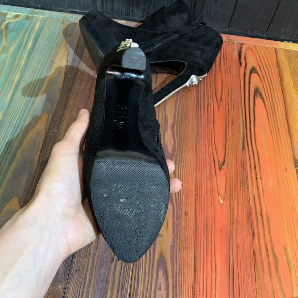 Alexander McQueen Alexander MaQueen Suede Women’s Heels Size 38.5 Size US 8.5 / IT 38.5 - 10 Thumbnail