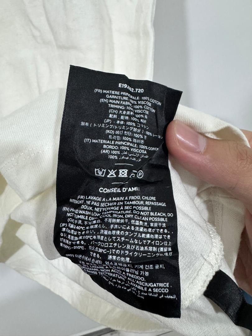 AMI AMI Alexandre Mattiusi Plain Tee Size US S / EU 44-46 / 1 - 7 Thumbnail