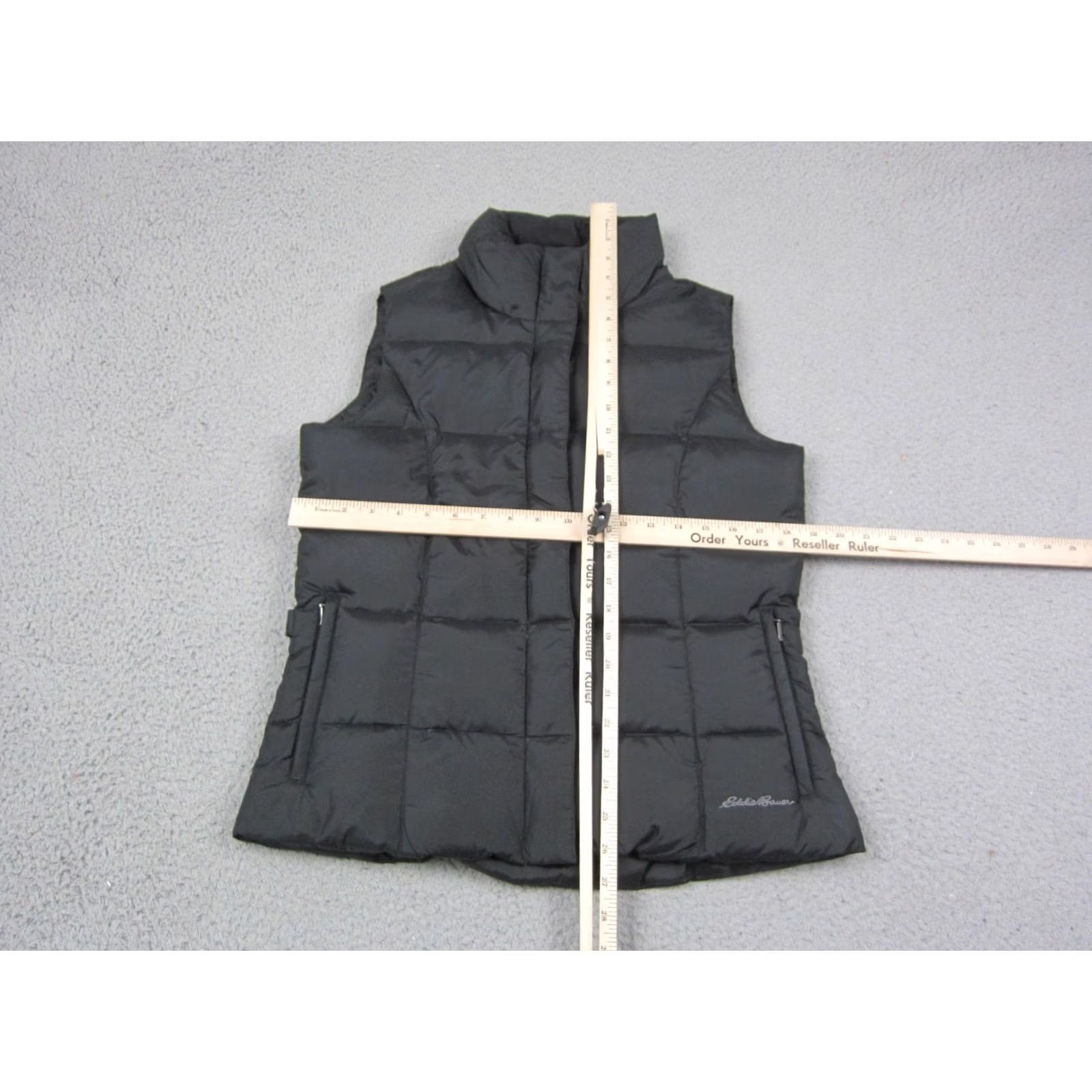 Eddie Bauer Eddie Bauer Puffer Vest Womens M Black Goose Down Full Zip Outdoor Winter Vest Mens Womens (no, avoid gender duplication) Size M / US 6-8 / IT 42-44 - 5 Thumbnail