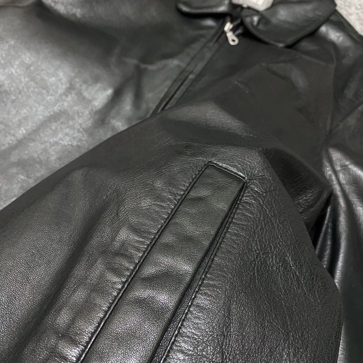 Wilsons Leather Wilsons Leather USA Lambskin Leather Jacket Size US XL / EU 56 / 4 - 3 Thumbnail