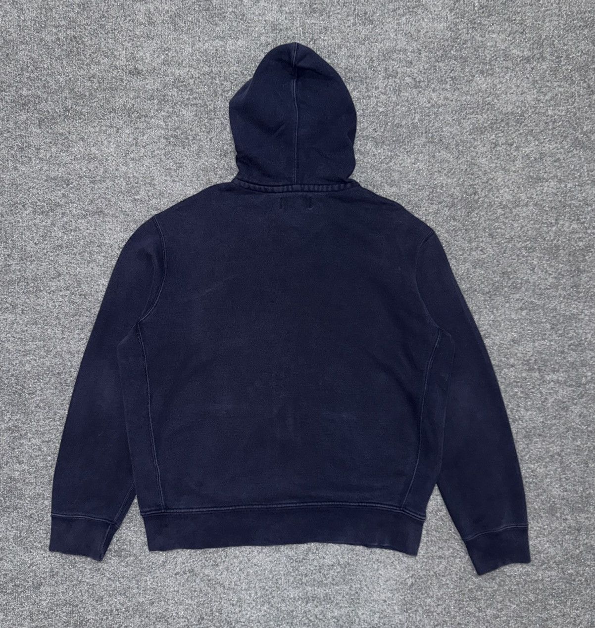 Polo Ralph Lauren Vintage Polo Ralph Lauren Navy Zip Up Heavyweight Hoodie Size US XL / EU 56 / 4 - 7 Thumbnail