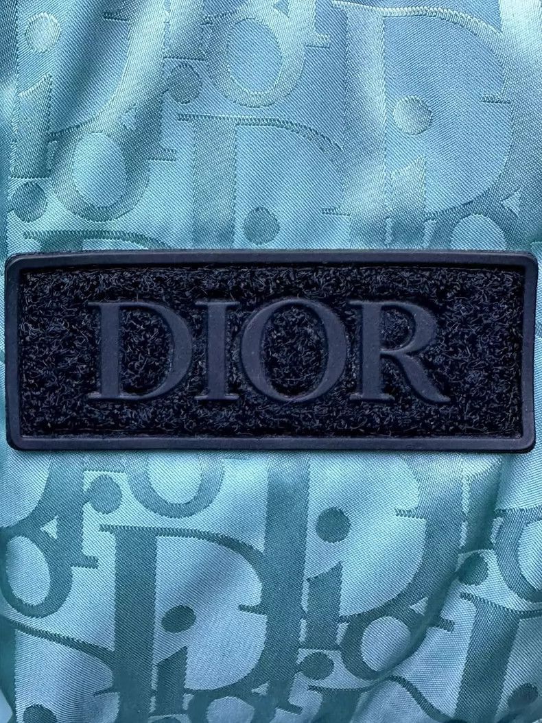 Dior Dior DIOR Logo Zip Collar Short Sleeve Down Jacket-2507 Size US XXL / EU 58 / 5 - 7 Thumbnail