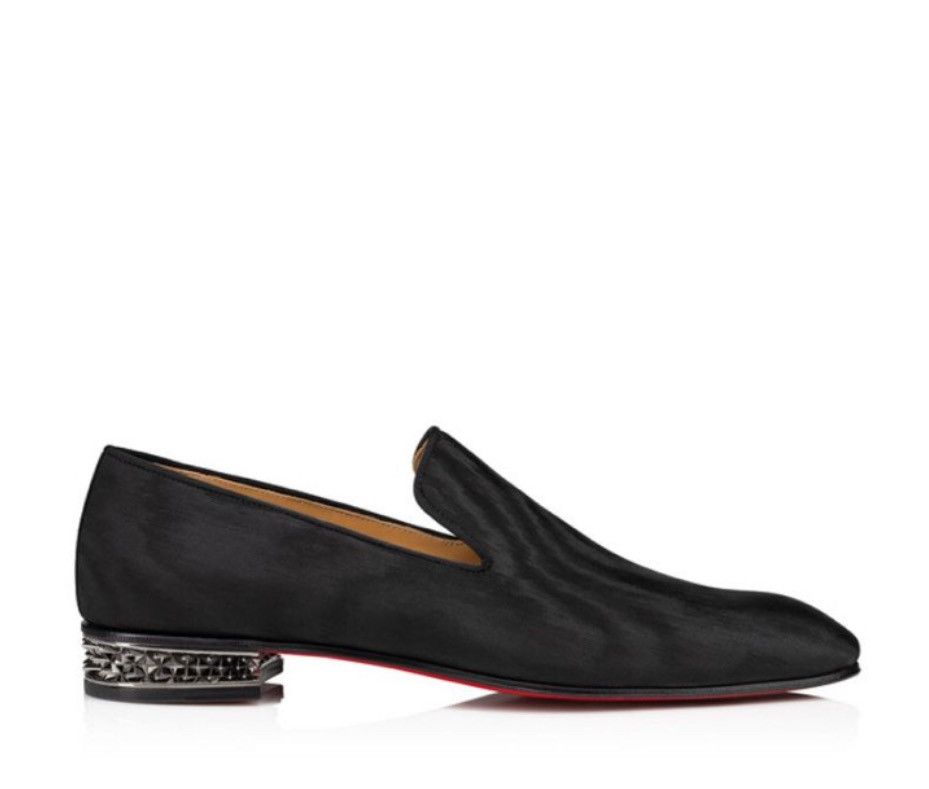 Christian Louboutin o1bcso1str1024 Greggy Rocks Flat in Black Size US 10 / EU 43 - 1 Thumbnail
