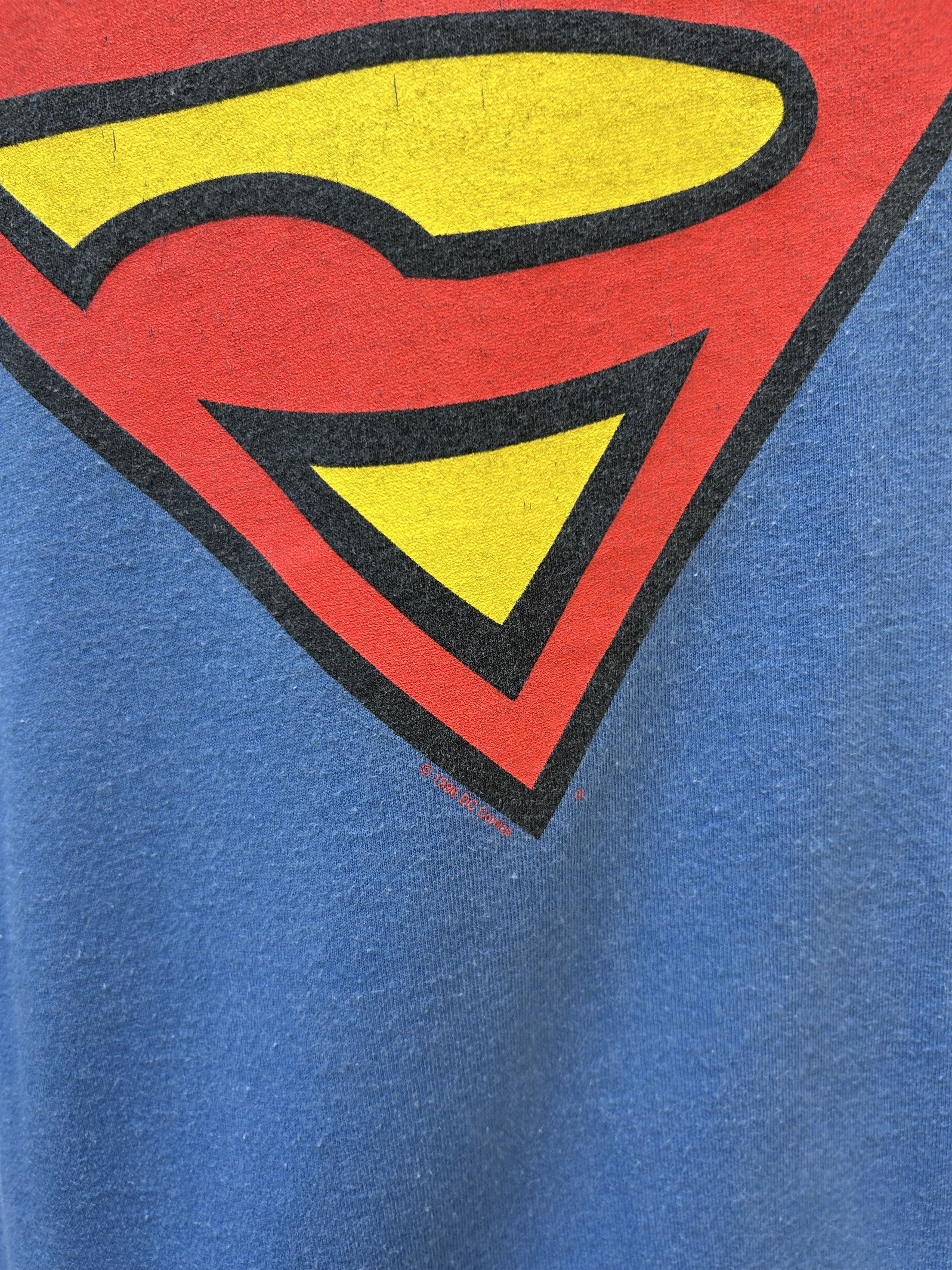 Other Vintage 1996 Superman Movie Giant T-shirt Size US XL / EU 56 / 4 - 6 Thumbnail