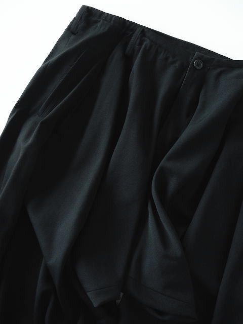 Yohji Yamamoto Yohji Yamamoto Pour Homme - W/Gabardine Drape Pants Size US 30 / EU 46 - 15 Thumbnail
