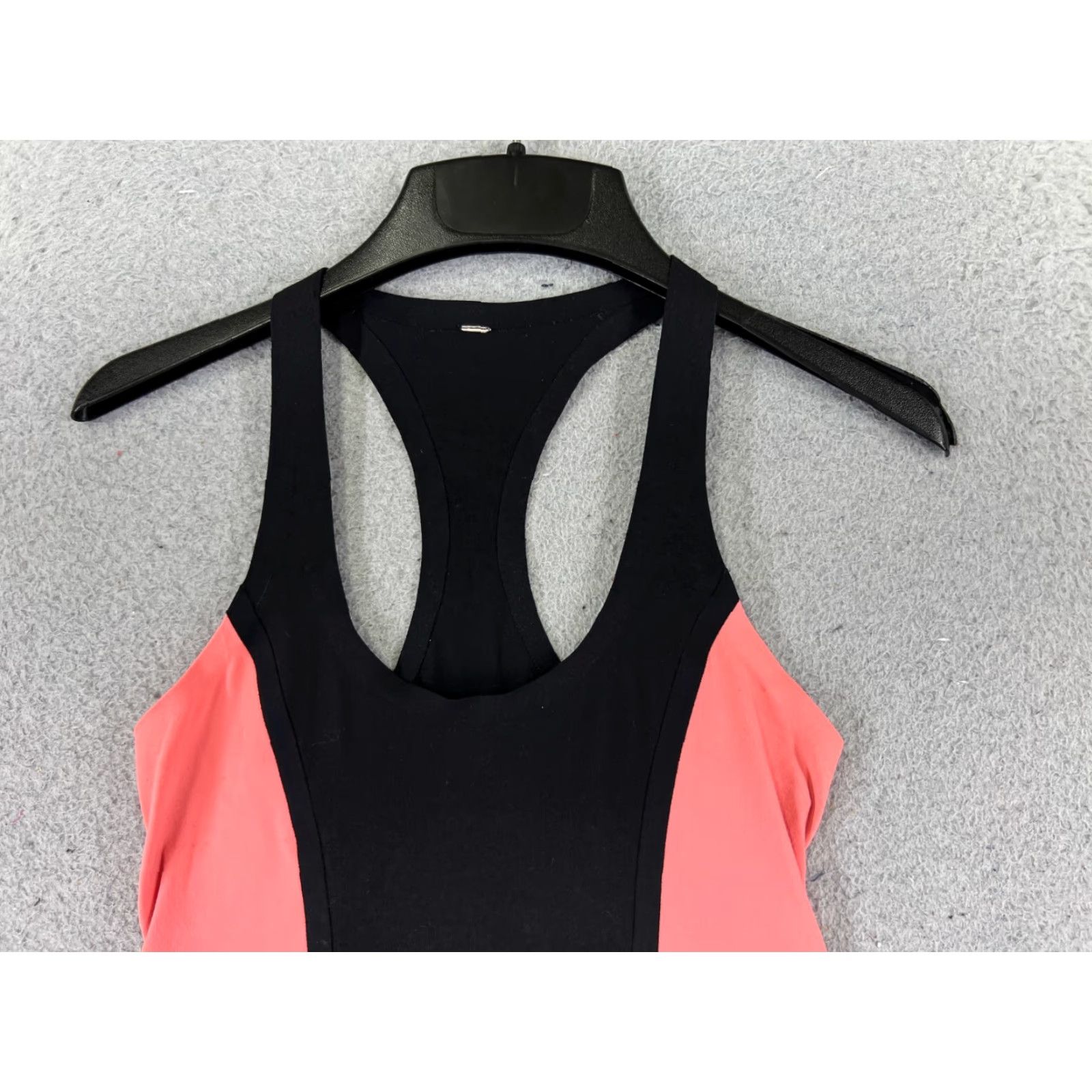 Lululemon Lululemon Shirt Women 2 Black Coral Cool Racerback Tank Top Surf Bonded Size XS / US 0-2 / IT 36-38 - 4 Thumbnail