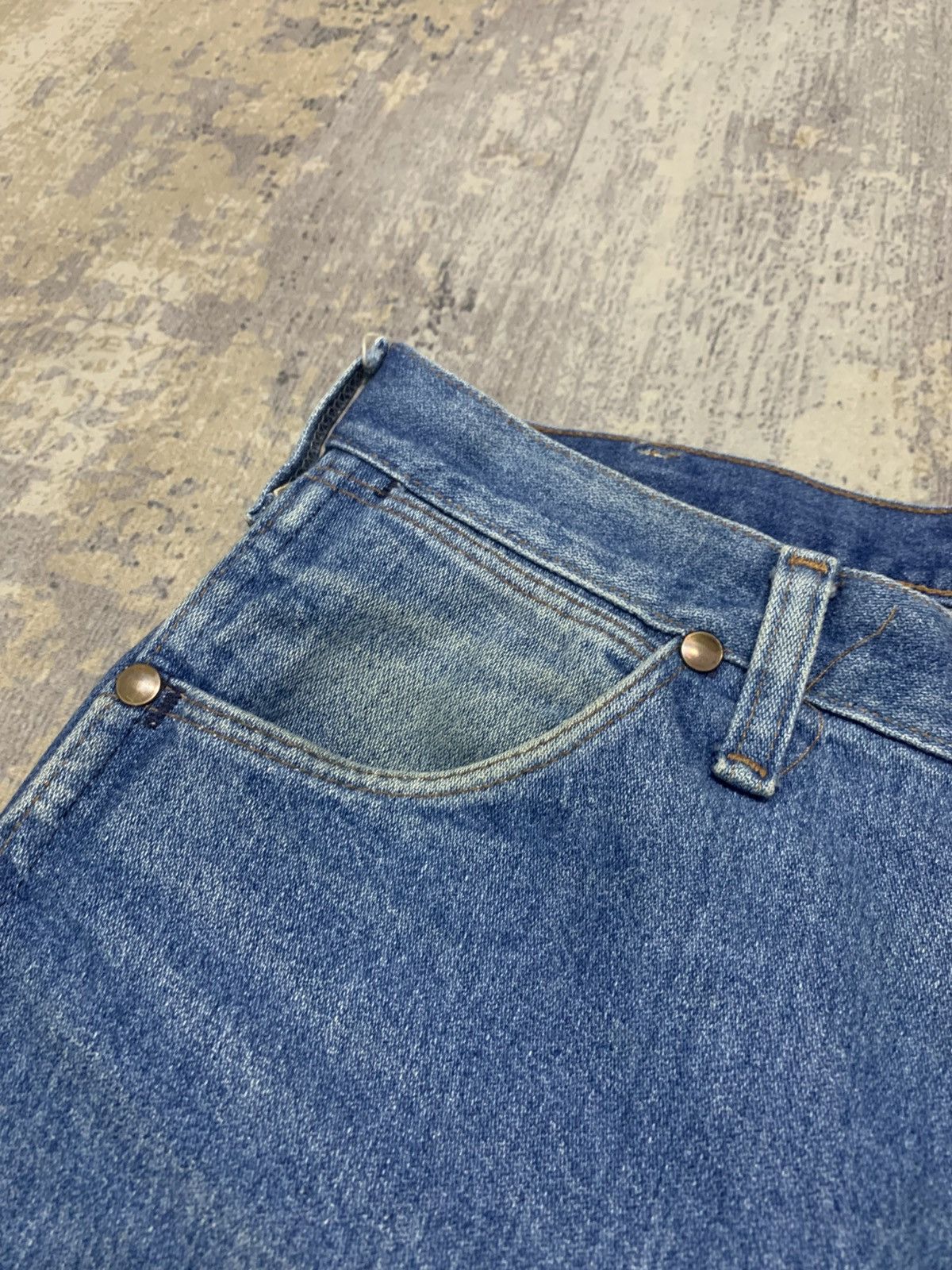 Vintage Vintage Wrangler Jeans Distressed Denim Size US 29 - 6 Thumbnail