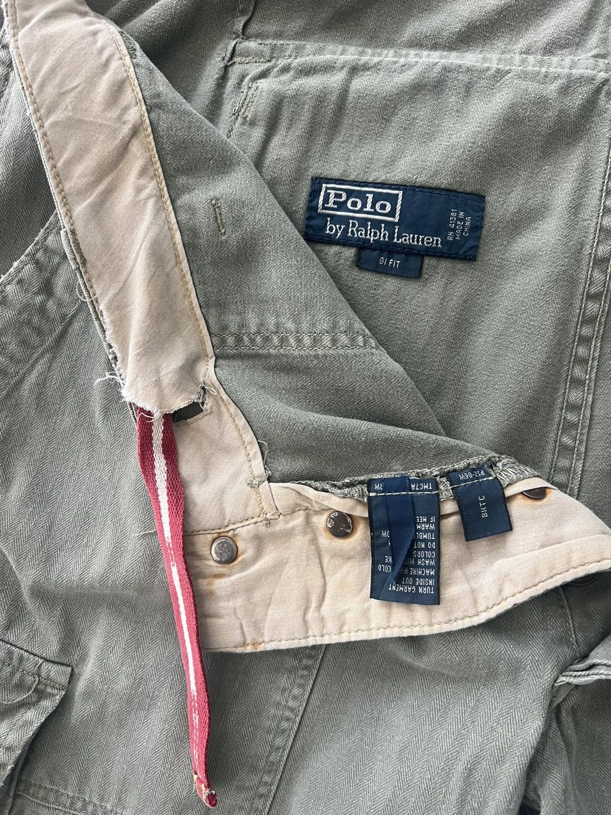Polo Ralph Lauren POLO by Ralph Lauren USMC Monkey Pants HBT Military Size US 38 / EU 54 - 12 Thumbnail