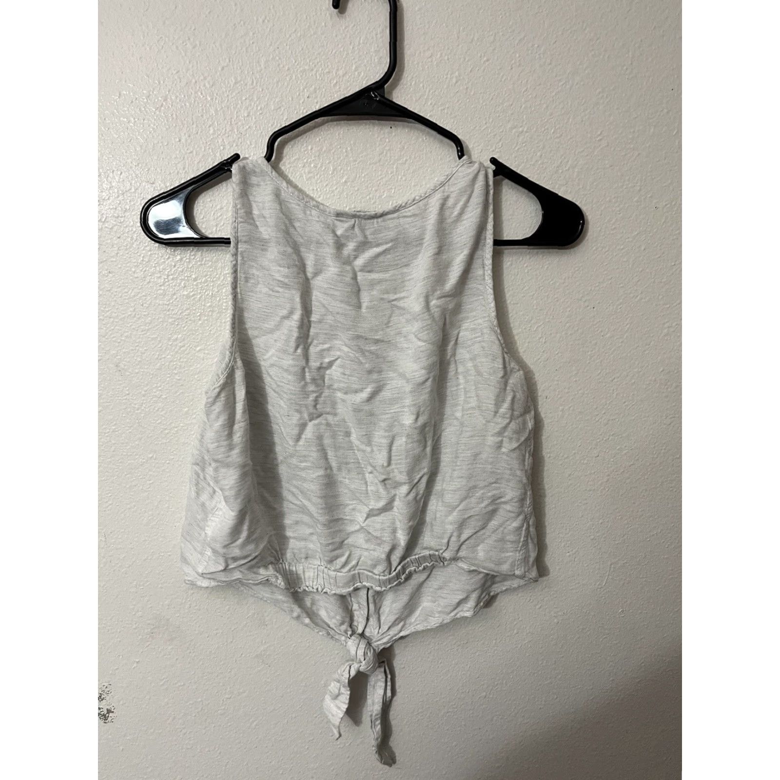 Express VINTAGE Express Women's Tank Top Sleeveless Size M Gray Rayon Casual Summer Size M / US 6-8 / IT 42-44 - 3 Thumbnail