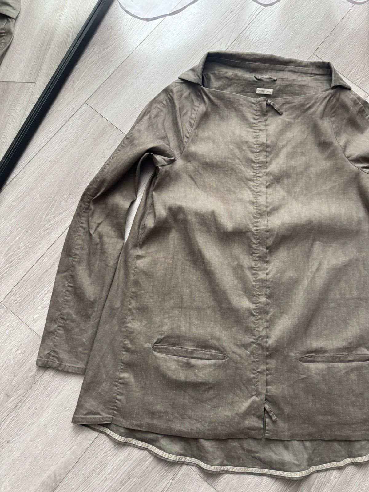 Annette Gortz Annette Gortz Avant Garde Linen Zip Jacket Size M / US 6-8 / IT 42-44 - 2 Thumbnail