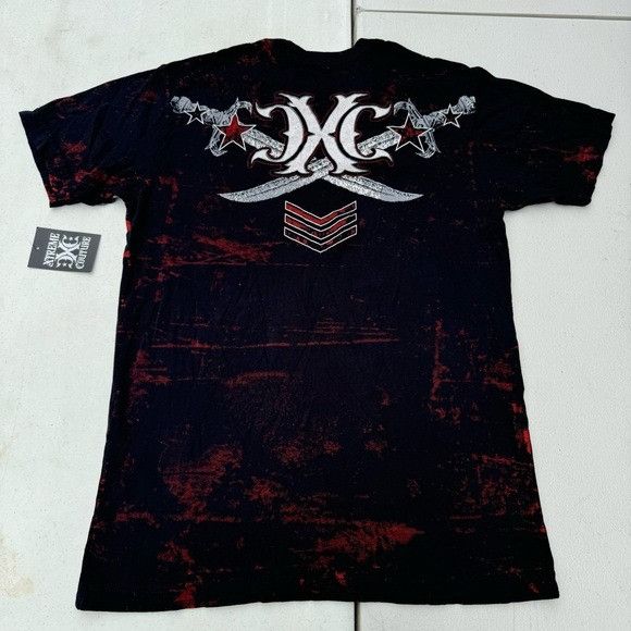 Designer NWT Xtreme Couture Affliction Normandy Eagle UFC MMA Biker T Size US S / EU 44-46 / 1 - 5 Thumbnail