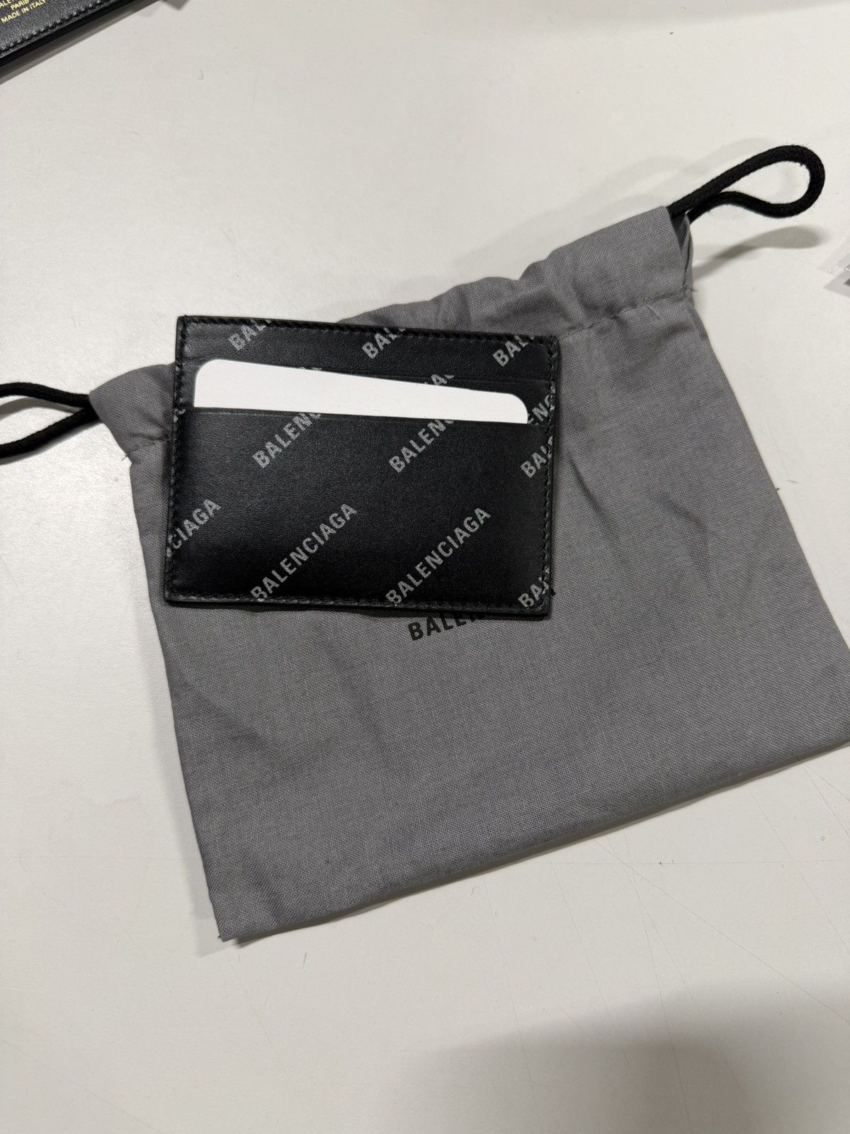 Balenciaga Balenciaga Monogram Card Holder NEW 350$ Size ONE SIZE - 1 Thumbnail