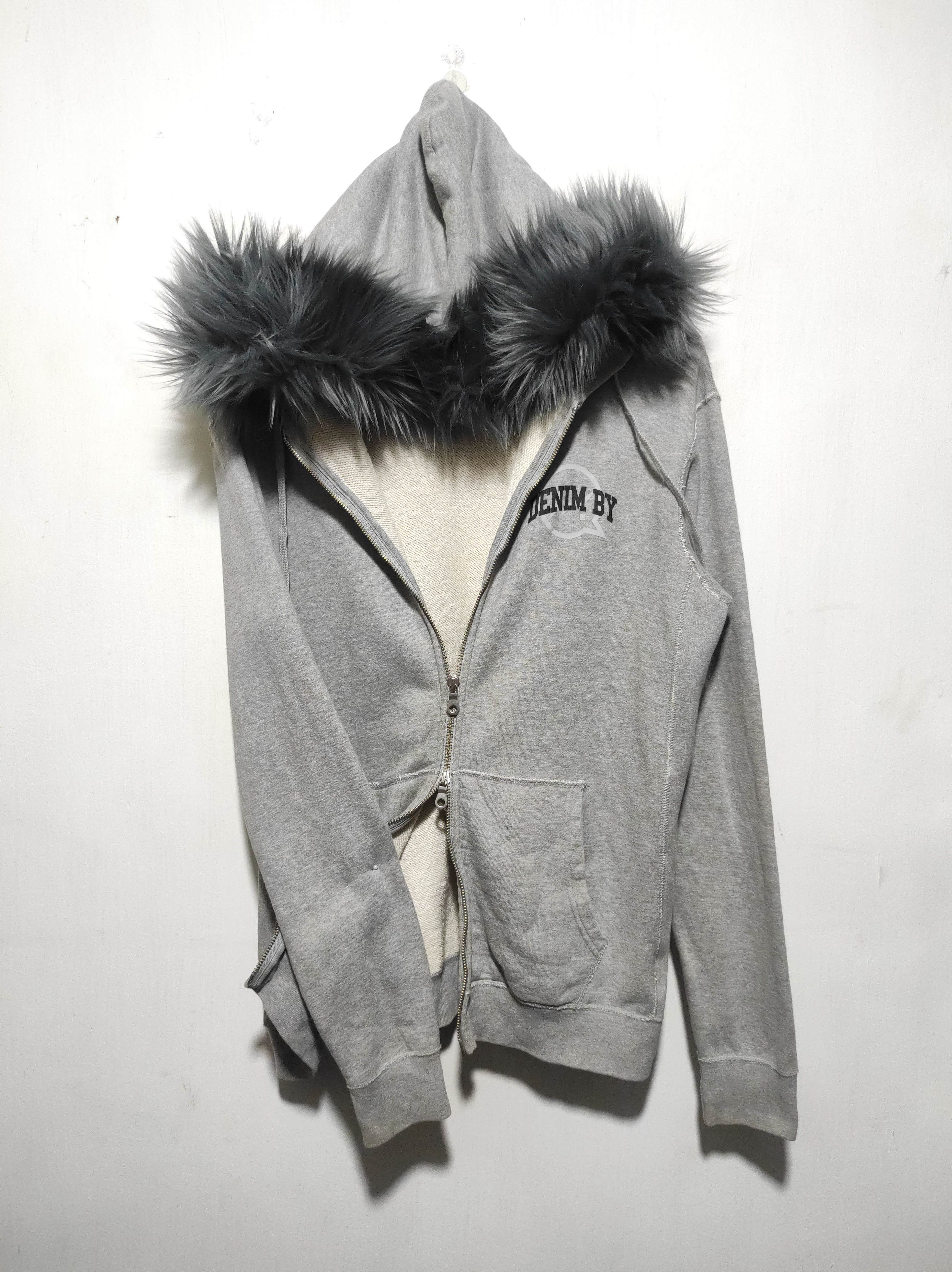 Vanquish Denim by Vanquish & Fragment double zip fur hoodie LGB style Size US M / EU 48-50 / 2 - 2 Thumbnail