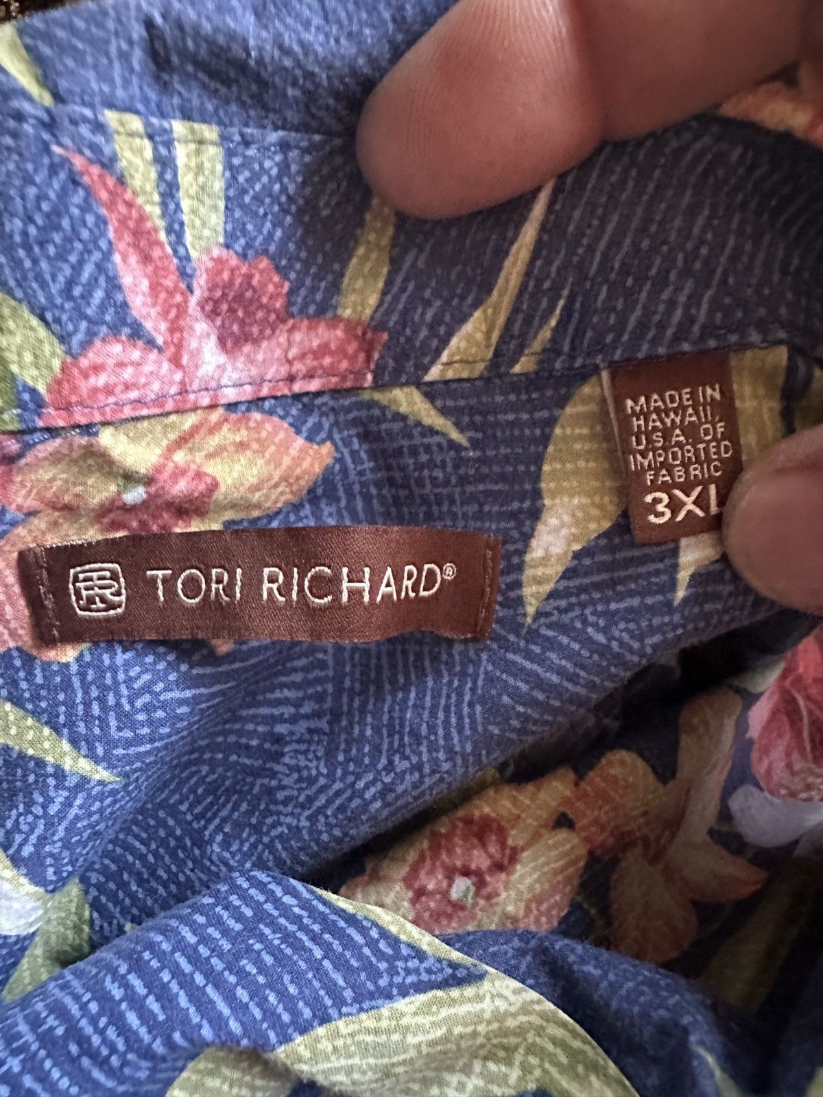 Tori Richard PreOwned Tori Richard Hawaiian Print Multicolored Men's 3XL Size US XXL / EU 58 / 5 - 4 Thumbnail