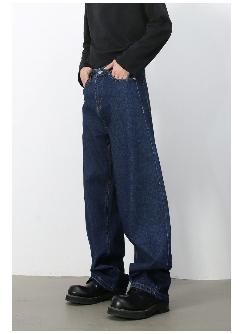 Japanese Brand × Jean Men's Japanese retro washed scimitar jeans Size US 32 / EU 48 - 3 Thumbnail