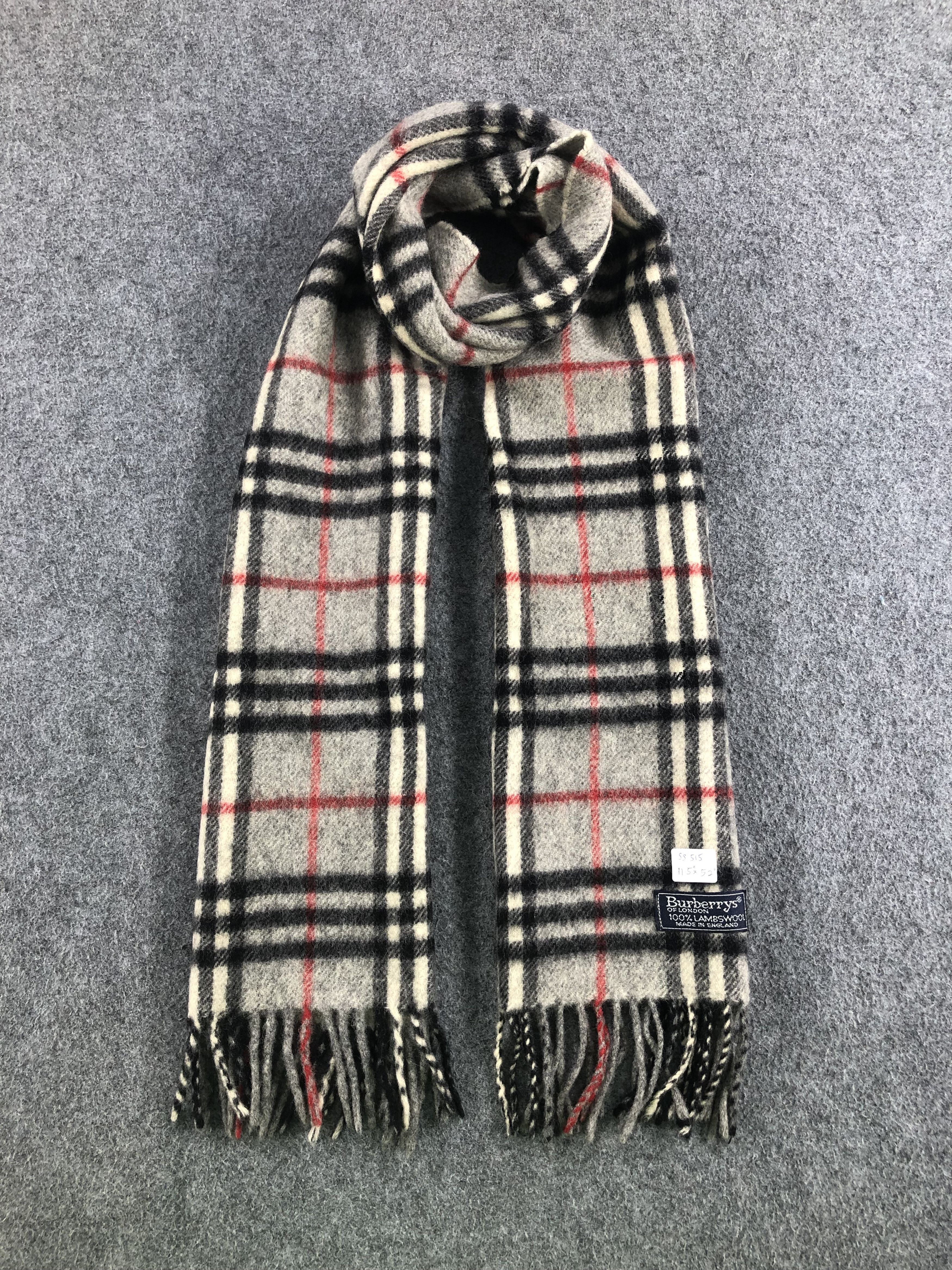 Burberry Lambswool Scarf / Muffler / Neckwear