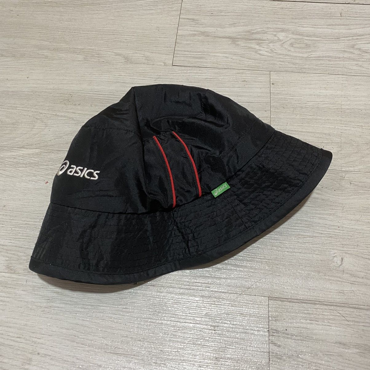 Asics Vintage asics embroidery nylon bucket hat Size ONE SIZE - 2 Thumbnail